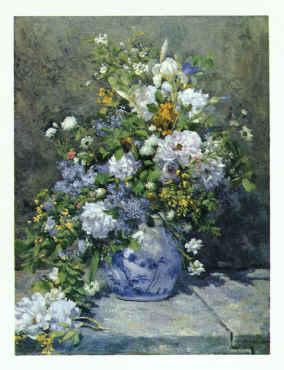 Pierre Renoir Spring Bouquet oil painting picture